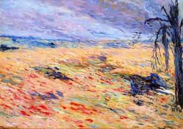 Tree with a Broken Branch Artwork by Henri Martin