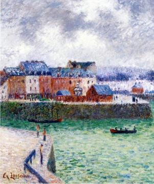 The Port Artwork by Gustave Loiseau