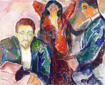 Jealousy Artwork by Edvard Munch