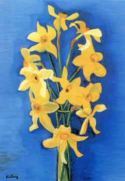 Jonquils Artwork by Moise Kisling