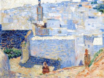 Moroccan City Artwork by Theo van Rysselberghe