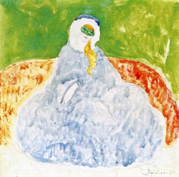 Le loup vert Artwork by Leon Spilliaert