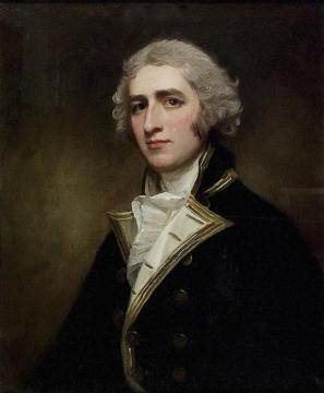 Captain William Bentinck Artwork by George Romney