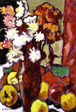 Vase Of Flowers Artwork by Louis Valtat
