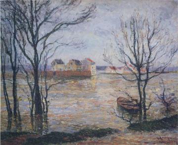 The Oise at Pontoise Artwork by Gustave Loiseau