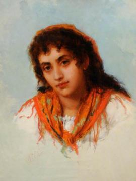 The Gipsy Artwork by William Oliver