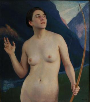 Diana Of The Peaks Artwork by William Mcgregor Paxton