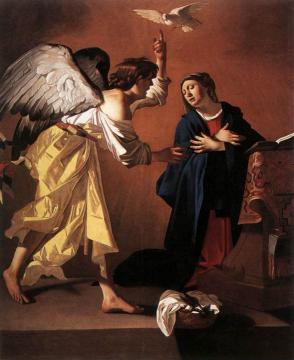 The Annunciation Artwork by Paulus Bor