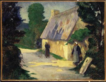 The Village Path Artwork by Paul Serusier