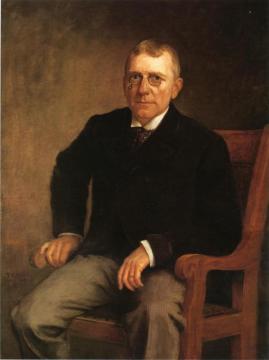 Portrait Of James Whitcomb Riley Artwork by Theodore Clement Steele