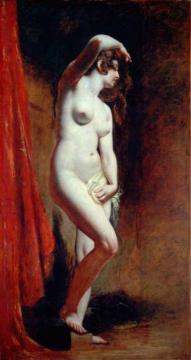 The Bather Artwork by William Etty