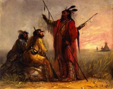 The Indian Guide Artwork by Alfred Jacob Miller