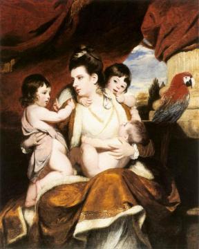 Lady Cockburn And Her Three Eldest Sons Artwork by Sir Joshua Reynolds