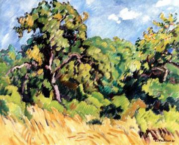 Landscape At Choisel Artwork by Louis Valtat
