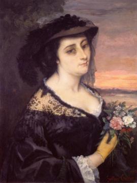 Laure Borreau Artwork by Gustave Courbet