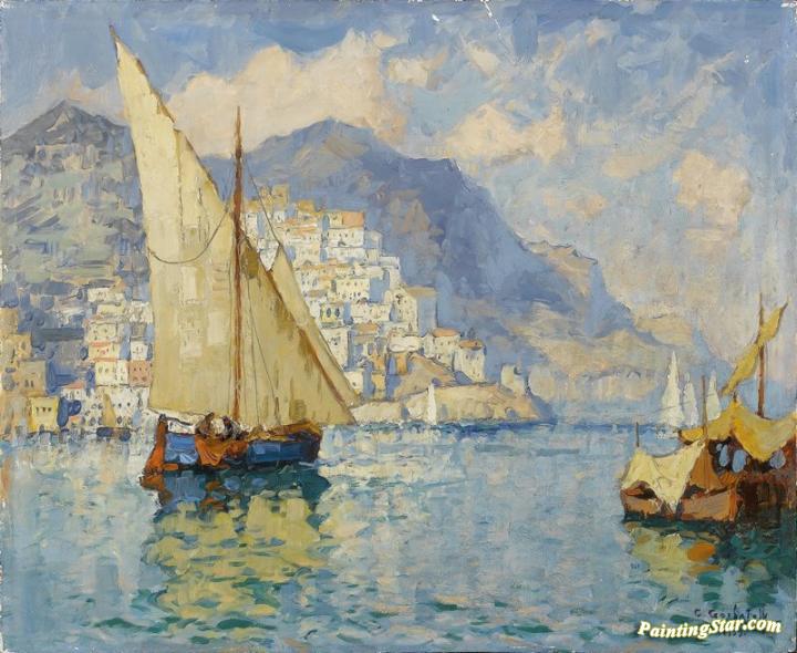 Amalfi Artwork by Konstantin Gorbatov