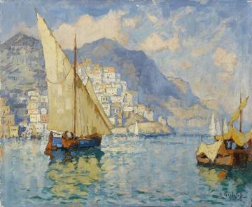 Amalfi Artwork by Konstantin Gorbatov