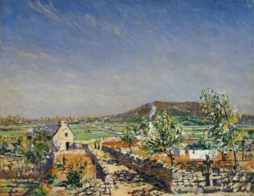 South Of France, Bozouls, Near Rodez Artwork by James Dickson Innes
