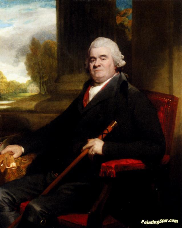 Portrait Of Sir Benjamin Truman Artwork by George Romney