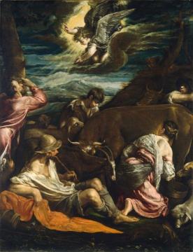 The Annunciation To The Shepherds Artwork by Jacopo Bassano
