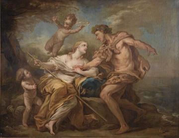 Bacchus And Ariadne Artwork by Carle van Loo