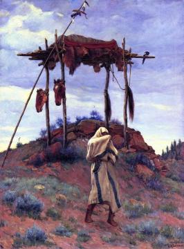 The Voice of the Great Spirit Artwork by Joseph Henry Sharp