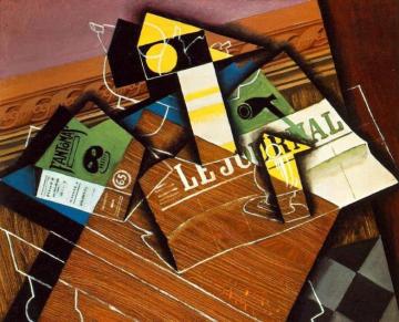 Fantomas Artwork by Juan Gris