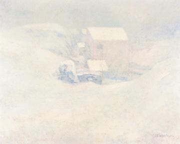 Snow Artwork by John Twachtman