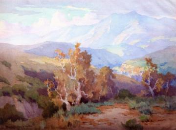 After The Rain, Santa Monica Hills Artwork by Marion Kavanaugh Wachtel