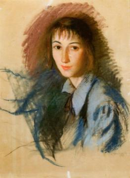 Self-Portrait Artwork by Zinaida Serebriakova