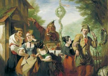 Scene From 'the Winter's Tale' Artwork by Augustus Leopold Egg