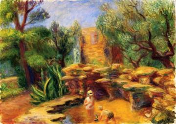 Rock Pool at Cytharis Artwork by William James Glackens