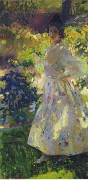 Maria Dressed As A Valencian Peasant Girl Artwork by Joaquin Sorolla y Bastida