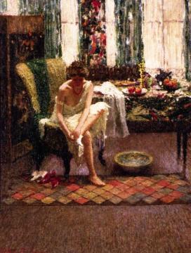 The Footbath Artwork by Helen M. Turner