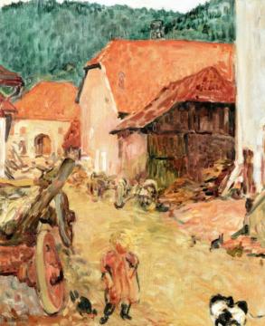 Farm In Vosges Artwork by Louis Valtat
