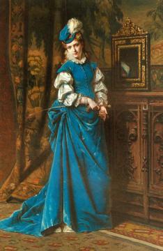 The Final Touches Artwork by Wladyslaw Bakalowicz