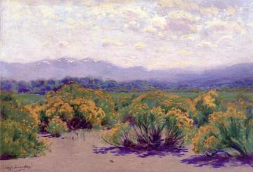 Rabbit Brush Artwork by Charles Partridge Adams