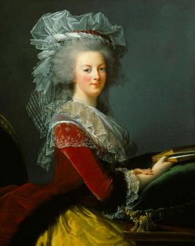 Queen Marie Antoinette Artwork by Elisabeth Vigee Le Brun