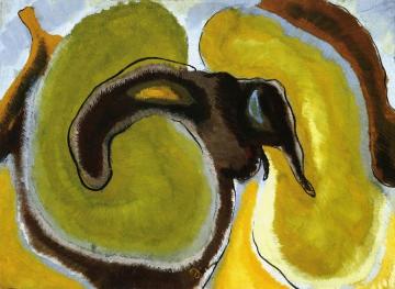Summer Orchard Artwork by Arthur Dove
