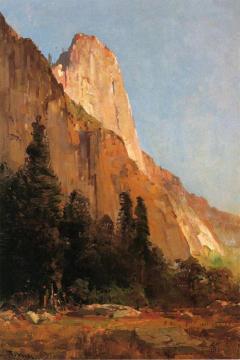 Sentinel Rock, Yosemite Artwork by Thomas Hill