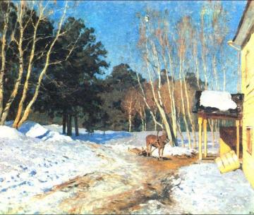 March Artwork by Isaac Ilich Levitan