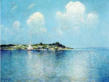 On Long Island Sound near Shelter Island Artwork by Julian Onderdonk