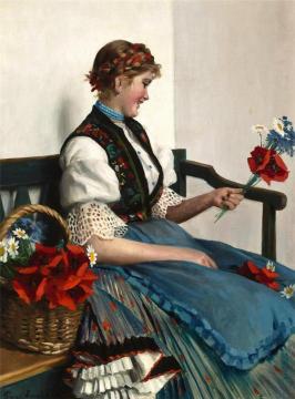 The red anemones Artwork by Emil Pap