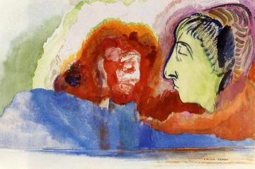 Dante's Vision Artwork by Odilon Redon