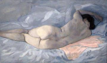 Reclining Nude Artwork by Jan Sluyters
