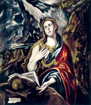 Penitent Magdalen Artwork by El Greco