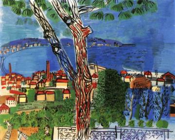 A Pine at Golfe-Juan Artwork by Raoul Dufy