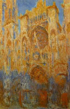 Rouen Cathedral Artwork by Claude Oscar Monet