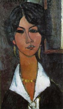 Woman of Algiers Artwork by Amedeo Modigliani