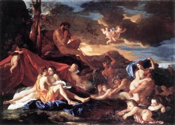 Acis and Galatea Artwork by Nicolas Poussin